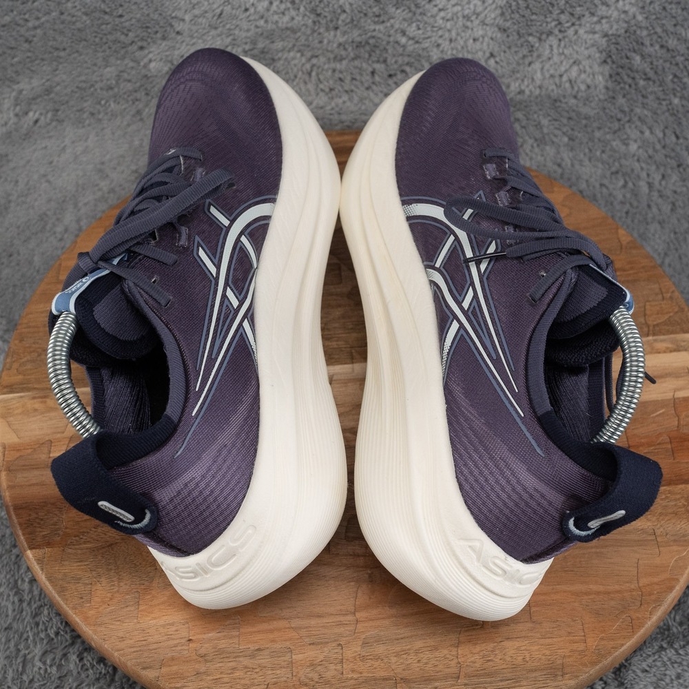 Size‎ 11 - Asics Gel Nimbus 27 Indigo Fog Running Shoe Excellent W - Picture 5 of 10